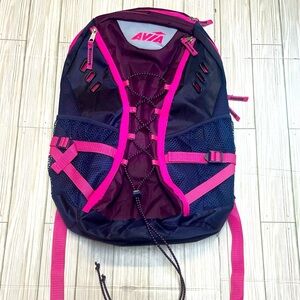 Avia Backpack Pink Blue Black Girls Backpack *READ*